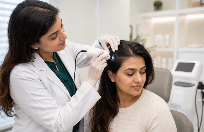 Treatment for Hair Fall, Hair Breakage and Dandruff